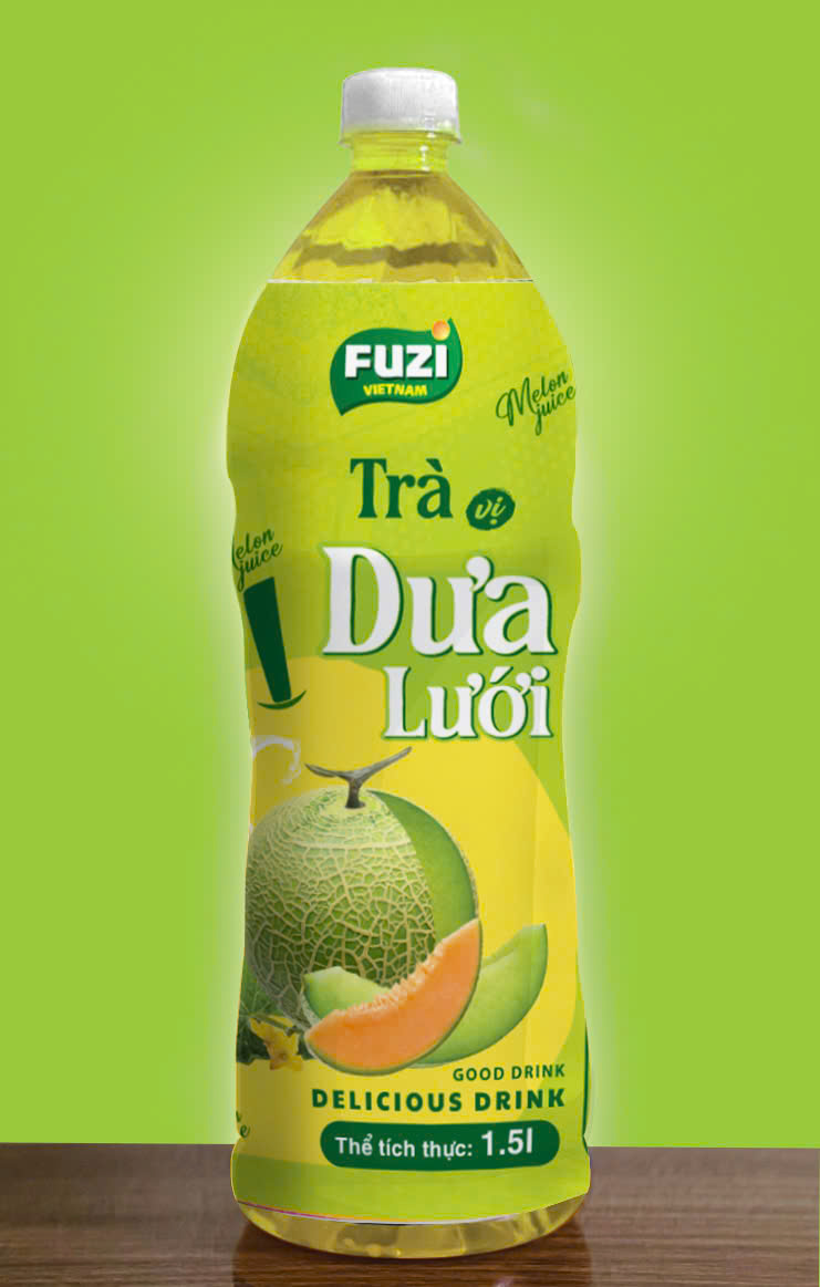 Nước trà dưa lưới Fuzi 1.5L