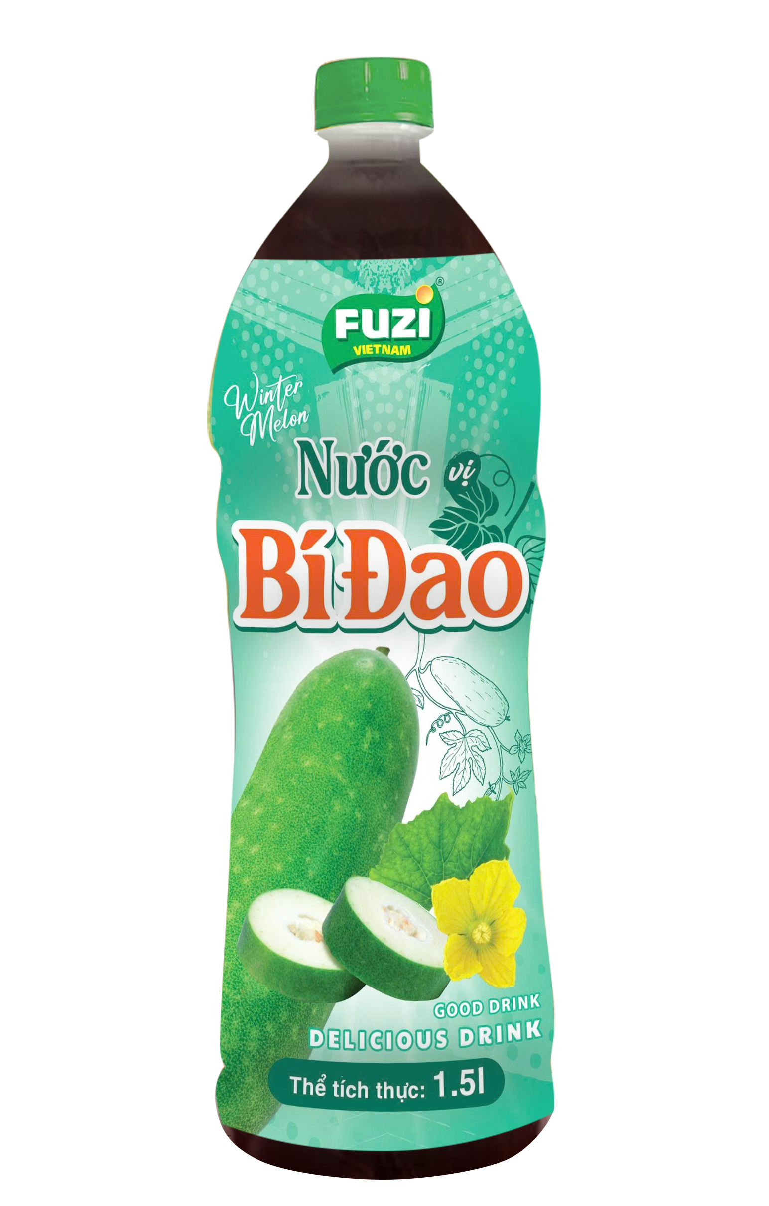 Nước vị bí đao fuzi 1.5l