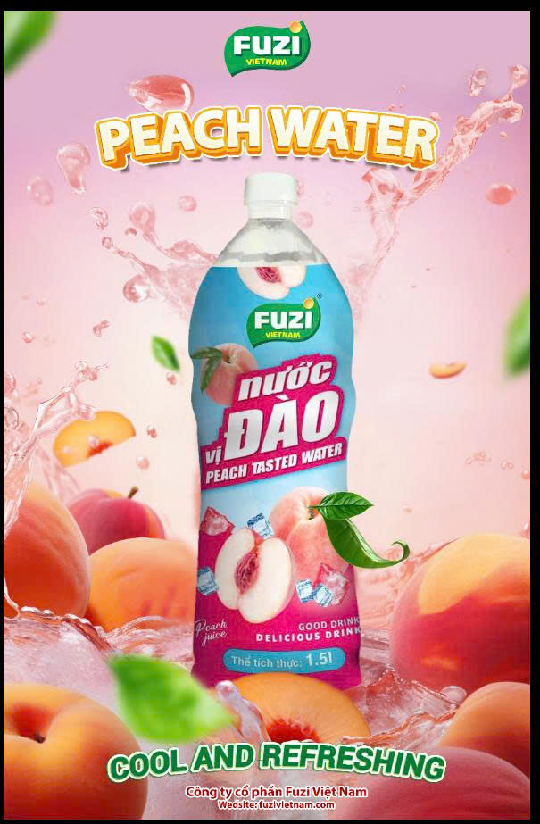 Nước vị đào fuzi 1.5L