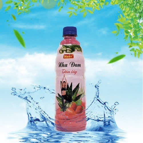 Nước nha đam dâu tây