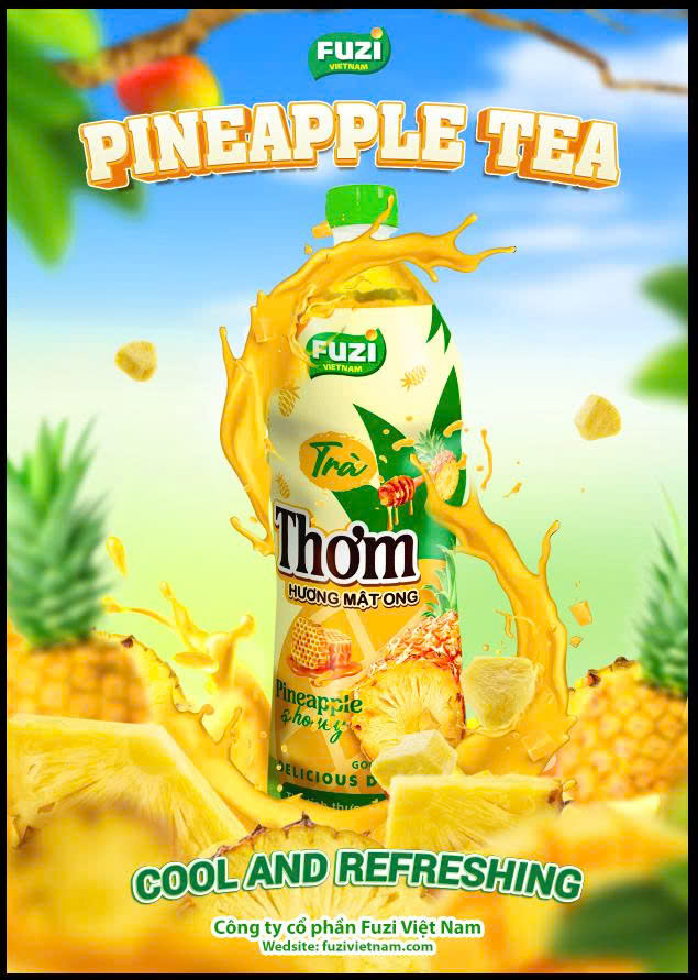 Nước trà thơm hương mật ong fuzi 1.5L